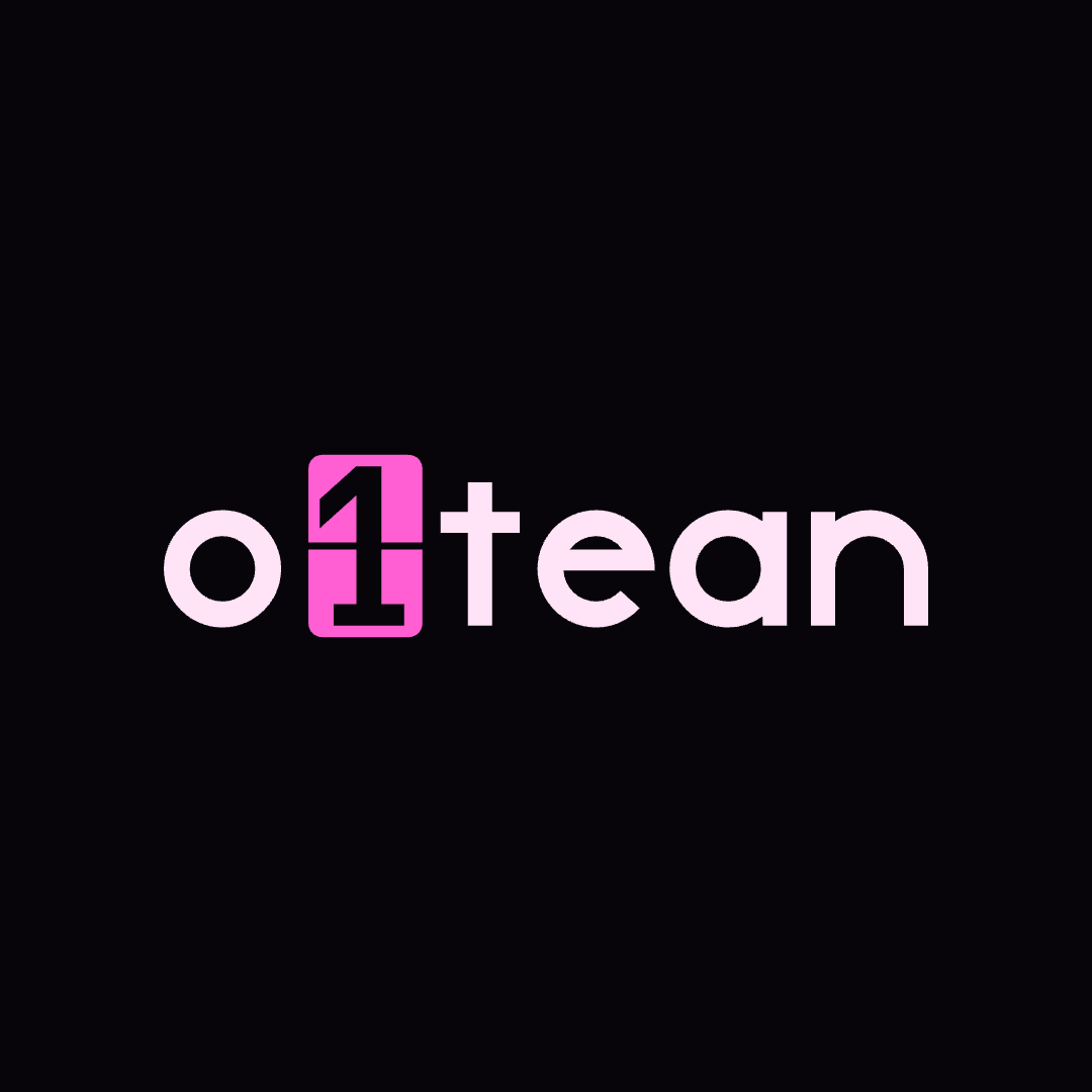 The o1tean logo, the intro's end frame